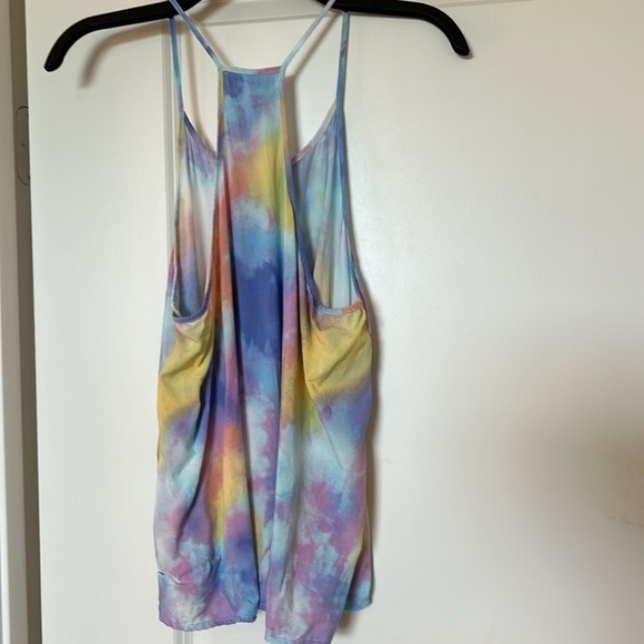 EUC tie dye tank top swing cut by No Boundaries size Youth XL layering piece - Picture 2 of 9